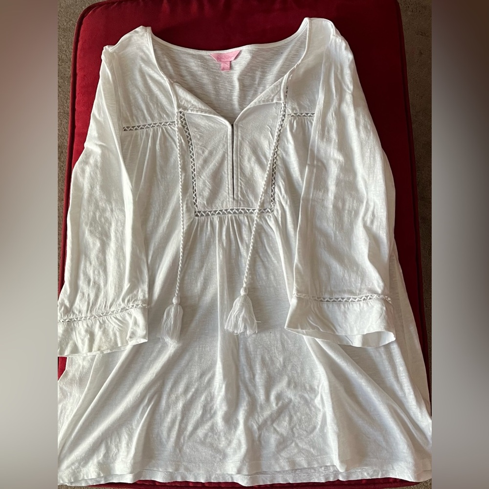 Lilly Pulitzer white top